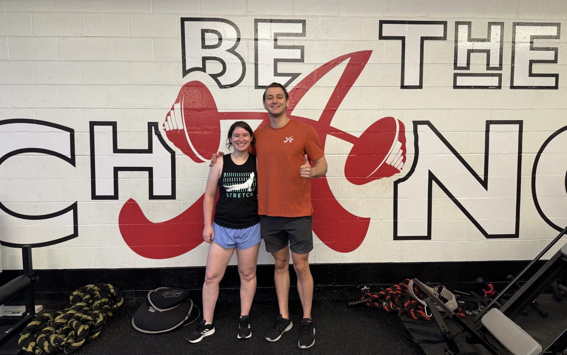 Client Highlight Melissa and her trainer, Matt Webb
