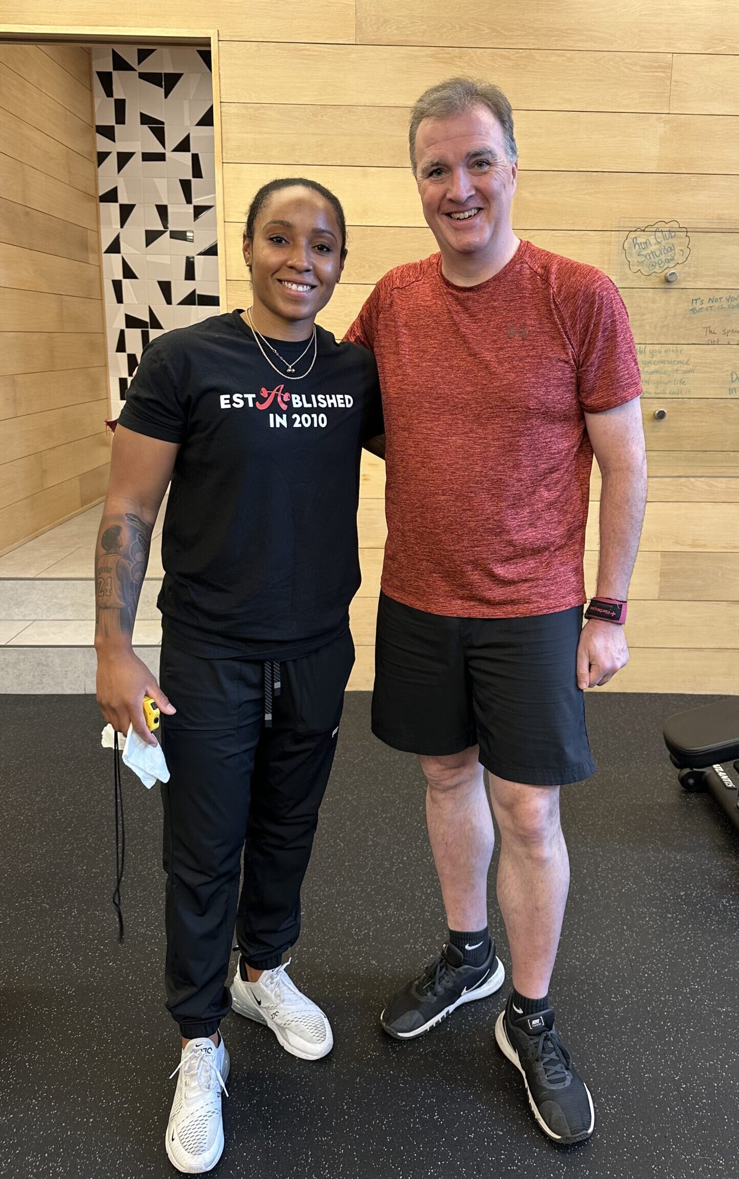 Coach Sierra and Conor