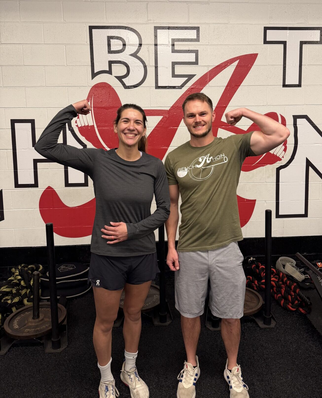 Client Highlight Alicia with her trainer Dan